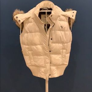 Abercrombie & Fitch down vests